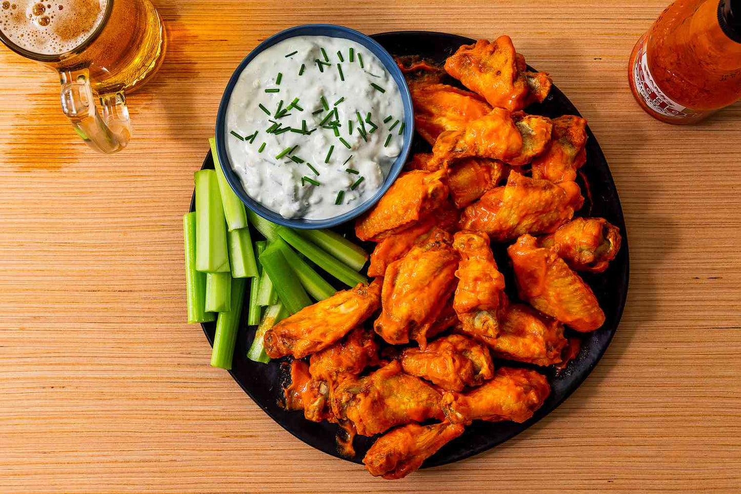 Hot Buffalo Wings Box (4.5 lbs)