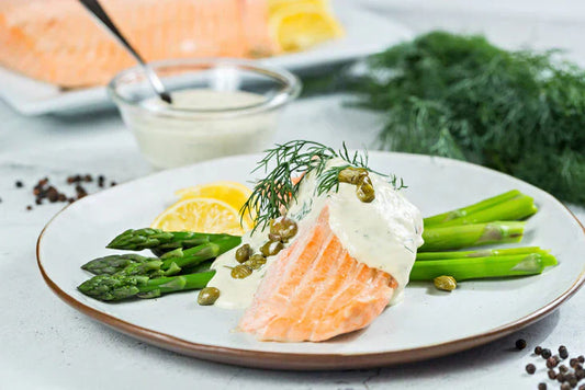 Salmon with Herb Mayonnaise Recipe