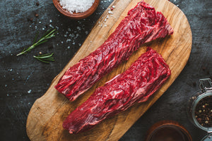 100% Grass-Fed Prime Hanger Steak - 4 (8oz) Portions