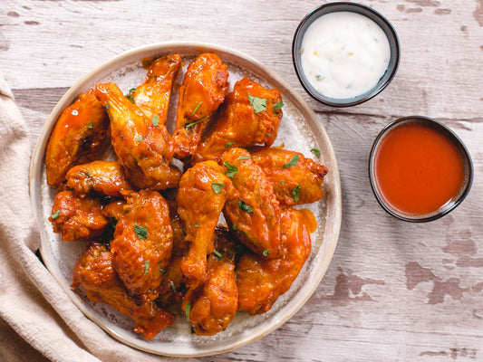 Hot Buffalo Wings Box (4.5 lbs)