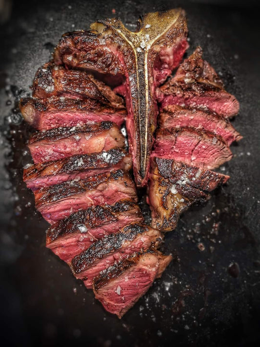 PRIME Porterhouse - Angus Beef - 4 (24 oz) Portions