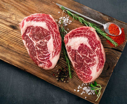 Ribeye Steak Box (Angus Prime) -2 (15 oz) Portions